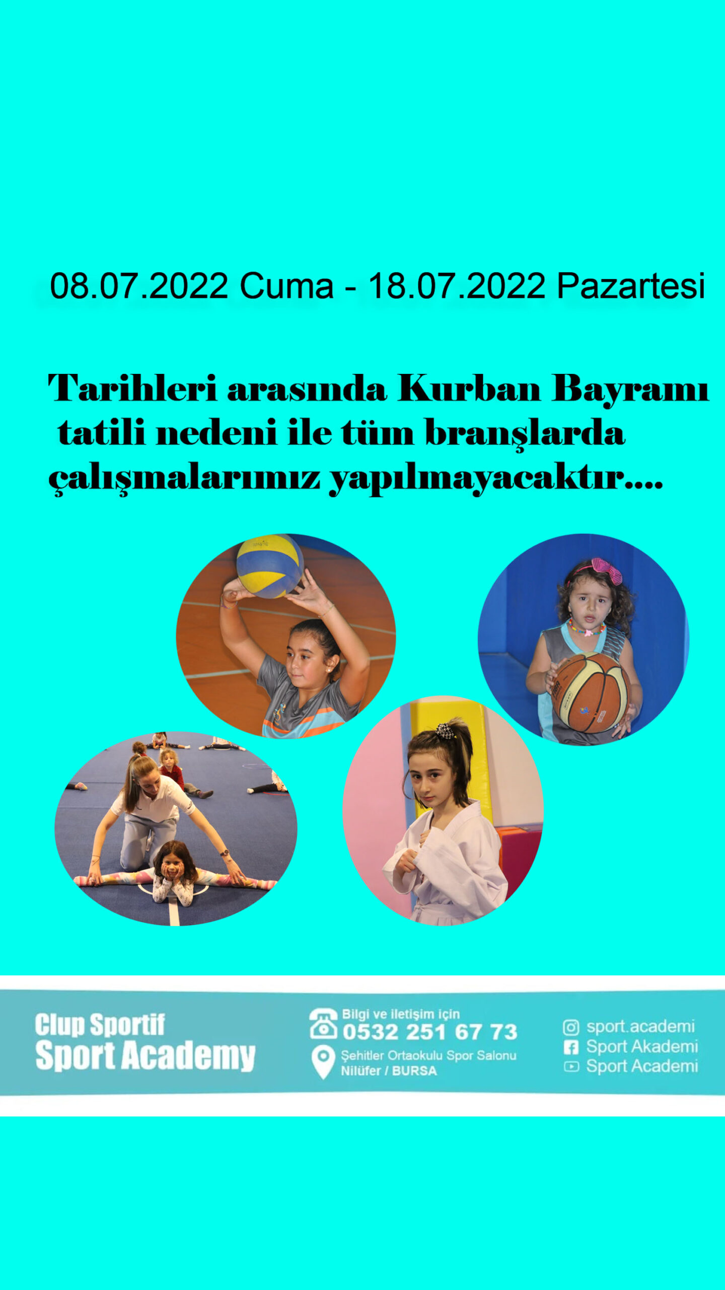 bursa taekwondo okulu, Bursa Pilates okulu, Bursa Voleybol okulu, Bursa Baketbol, Bursa cimnastik, Bursa basketbol okulu, bursa voleybol okulu