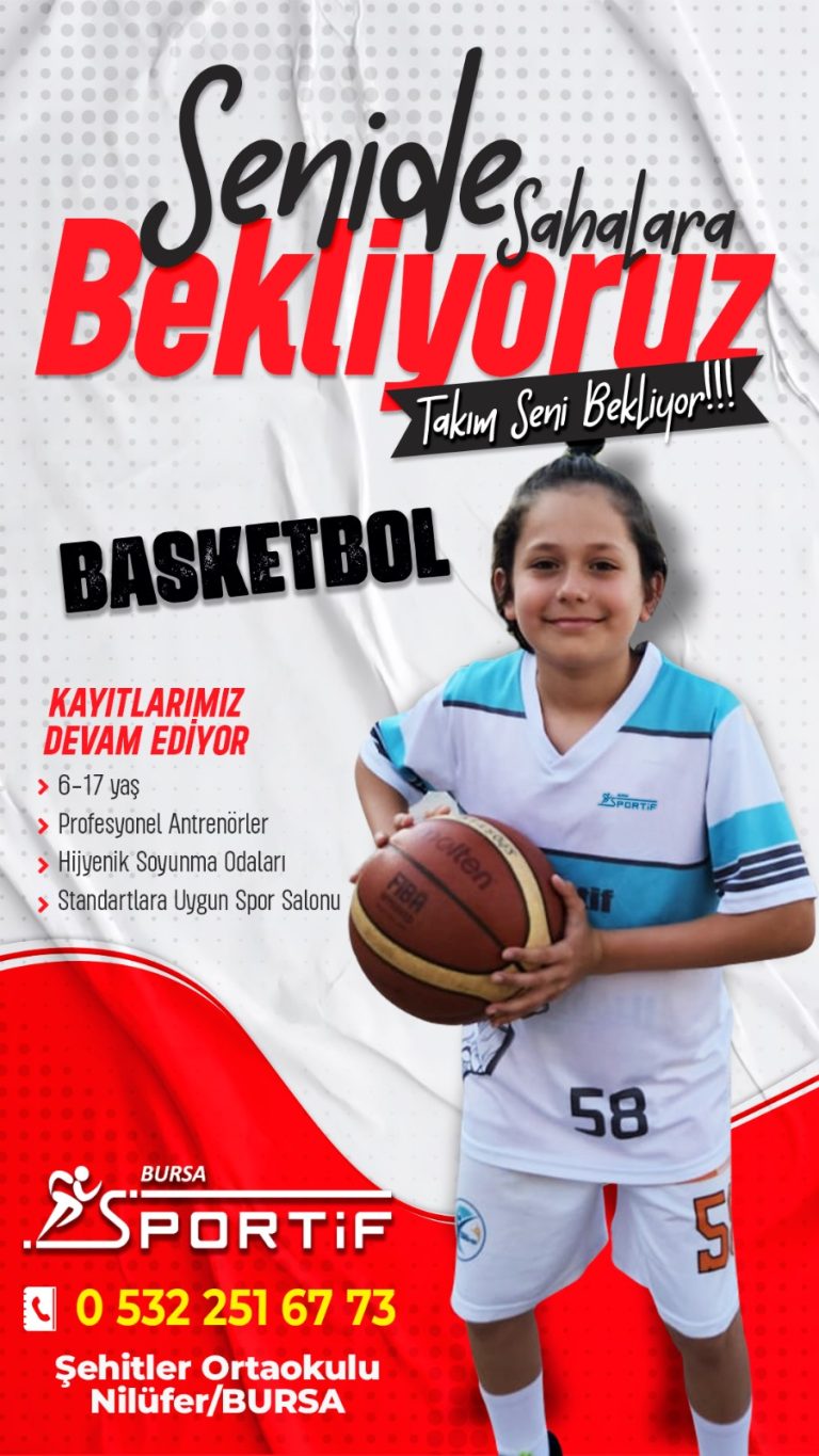 Bursa da en iyi basketbol kursu