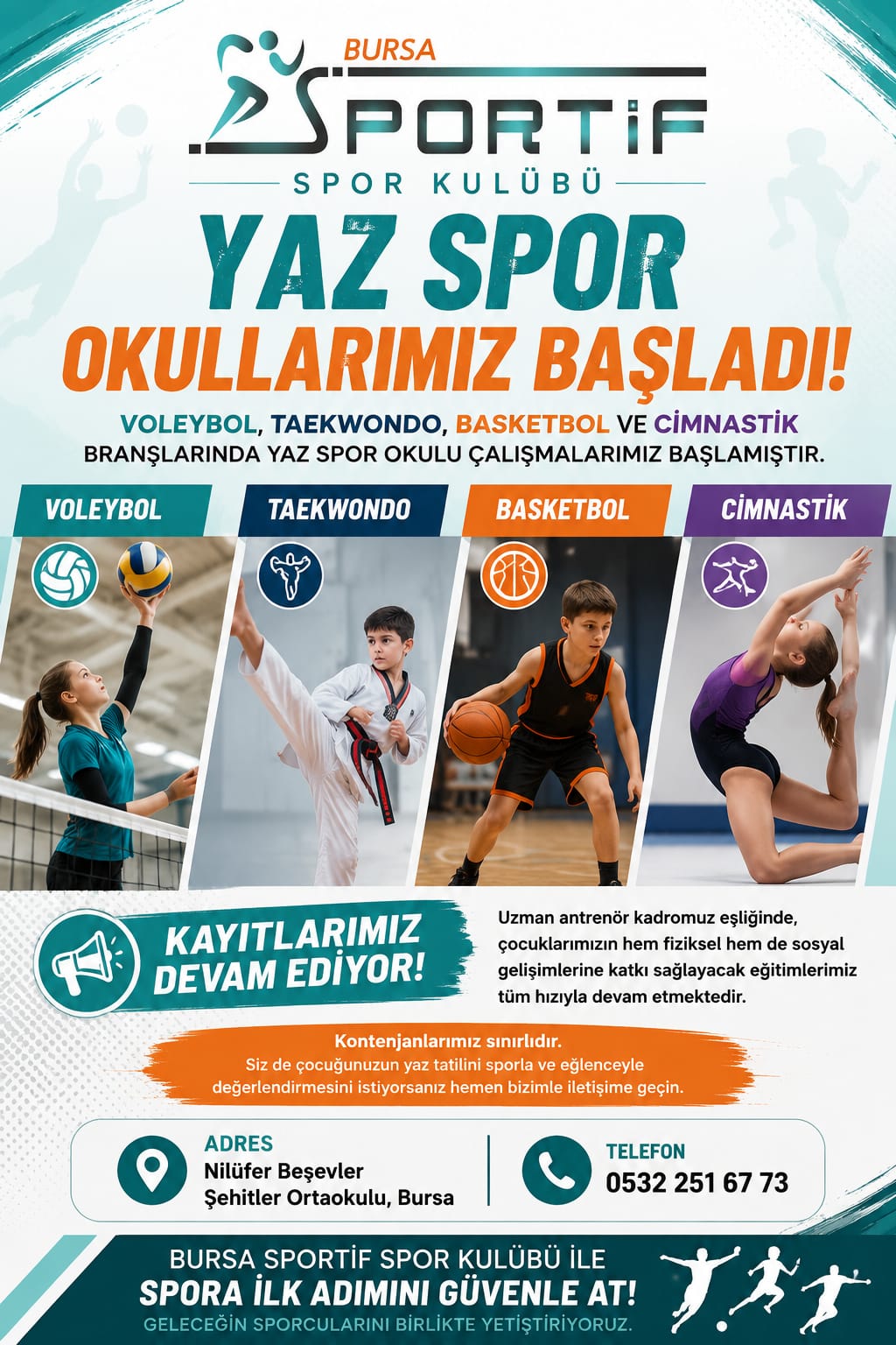 bursa nın en iyi spor okulu