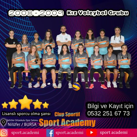 Kız Voleybol Kursu Bursa
